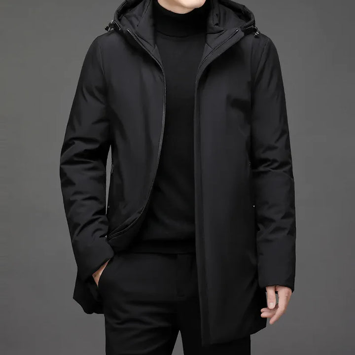 James - Hooded Overcoat