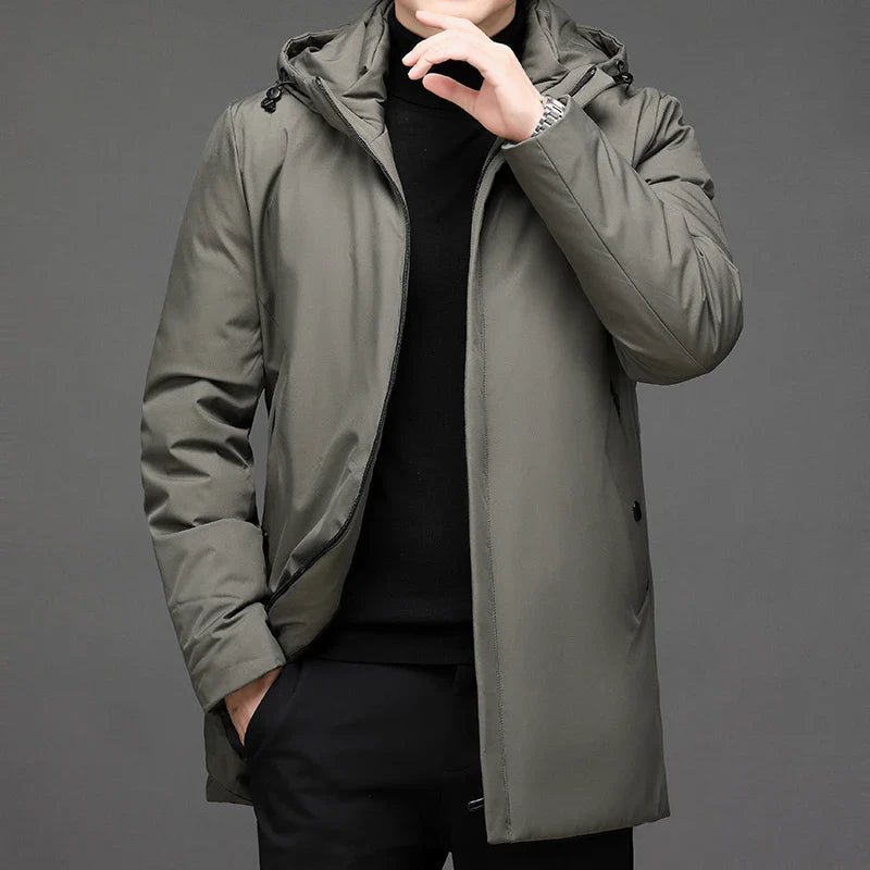 James - Hooded Overcoat