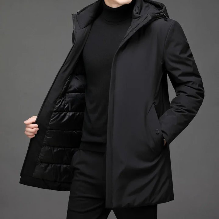 James - Hooded Overcoat