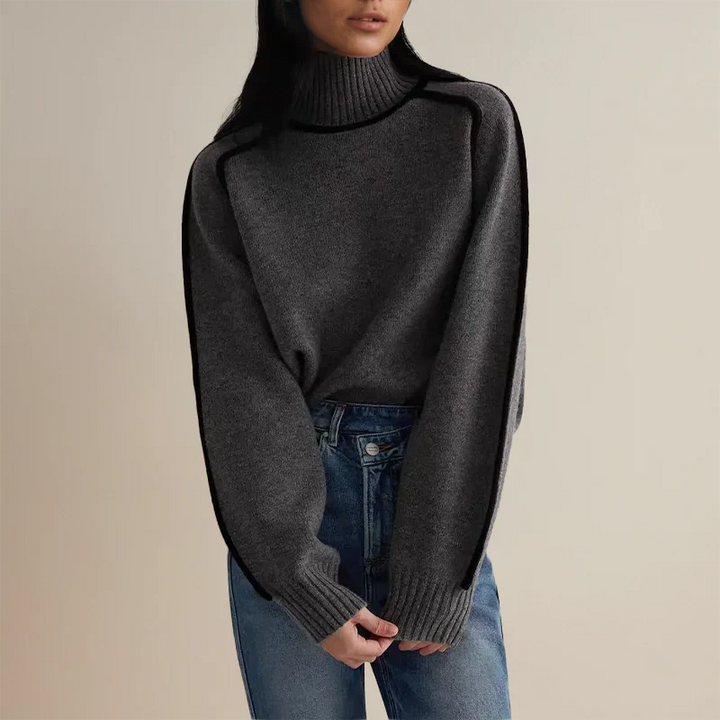 Violet - Elegant Turtleneck Sweater