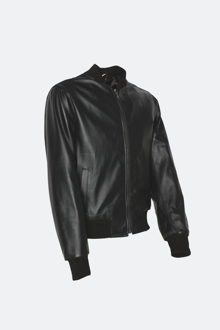 Riccardo - Leather Bomber Jacket